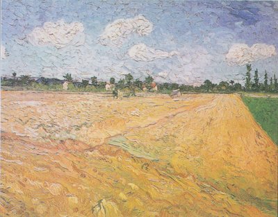 Plowed Field by Vincent van Gogh